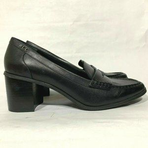NEW Lauren Ralph Lauren Sz 10B Loafers Women Black